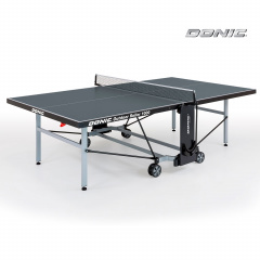 Всепогодный теннисный стол Donic Outdoor Roller 1000 - серый в Уфе по цене 149990 ₽