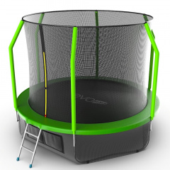Батут с защитной сеткой Evo Jump Cosmo 10ft (Green) + Lower net в Уфе по цене 26990 ₽