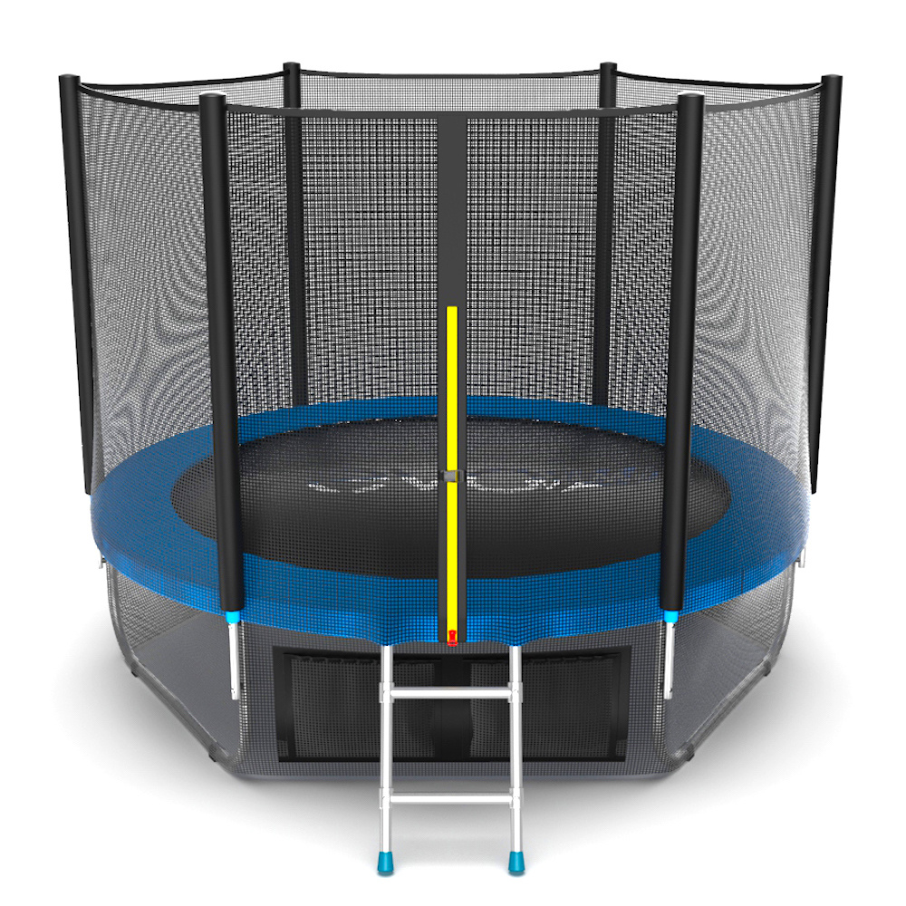 Evo Jump External 8ft (Blue) + Lower net из каталога батутов в Уфе по цене 22190 ₽
