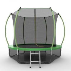 Батут с защитной сеткой Evo Jump Internal 8ft (Green) + Lower net в Уфе по цене 26390 ₽