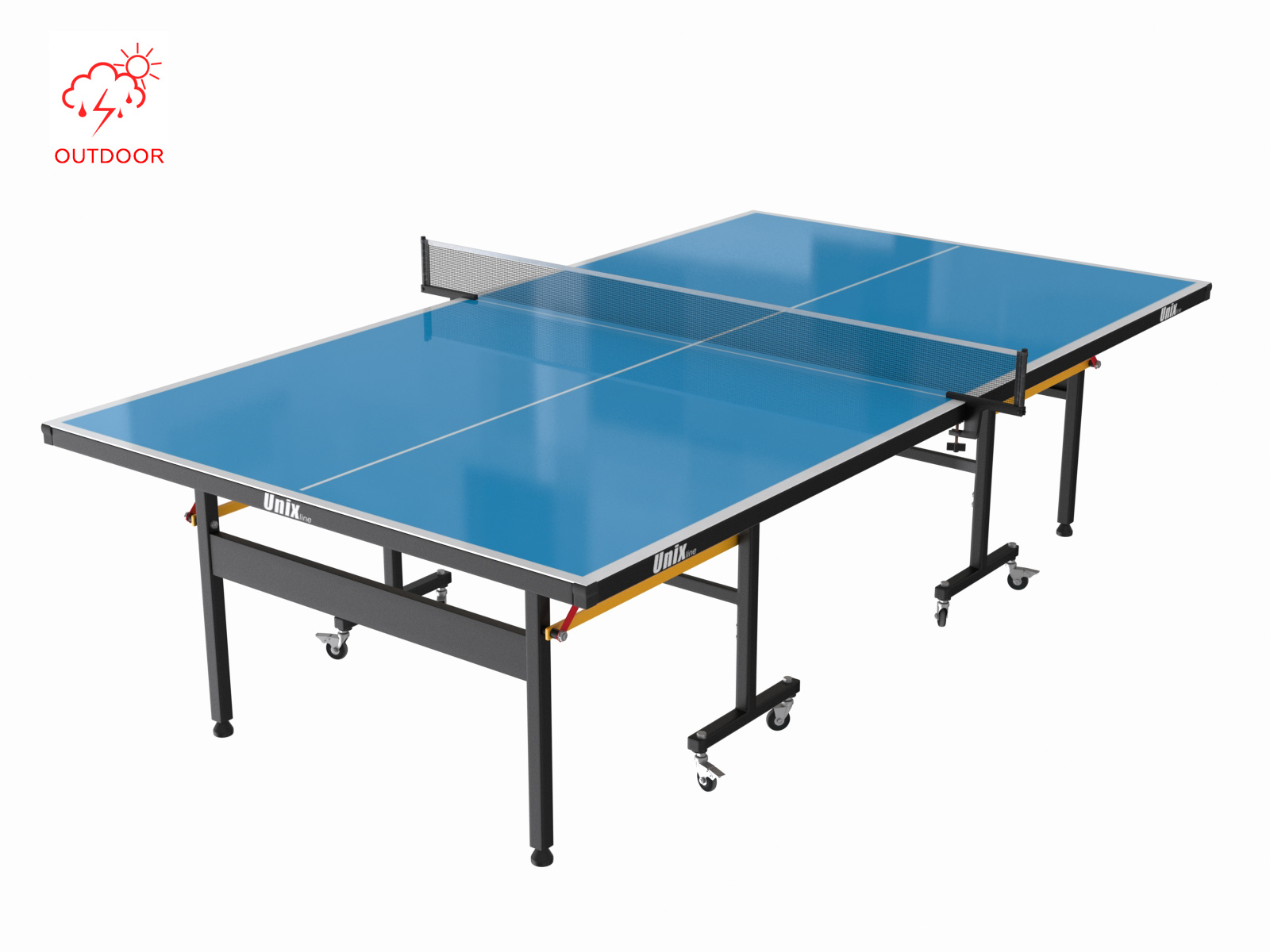 line outdoor 6mm (blue) в Уфе по цене 53890 ₽ в категории теннисные столы Unix