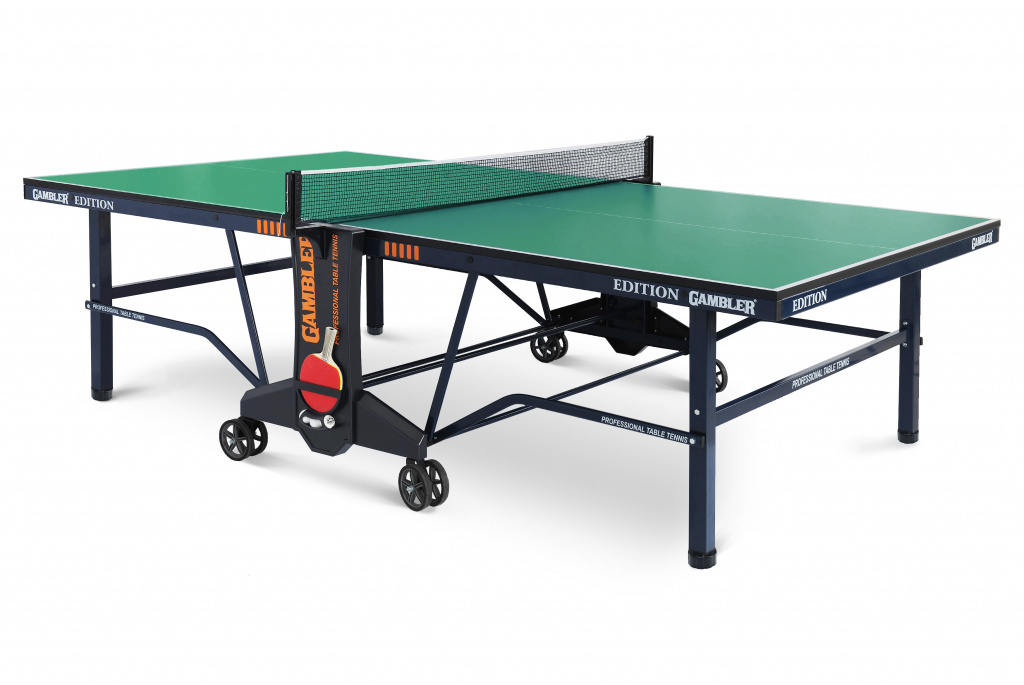 Gambler Edition green из каталога теннисных столов для помещений в Уфе по цене 60990 ₽