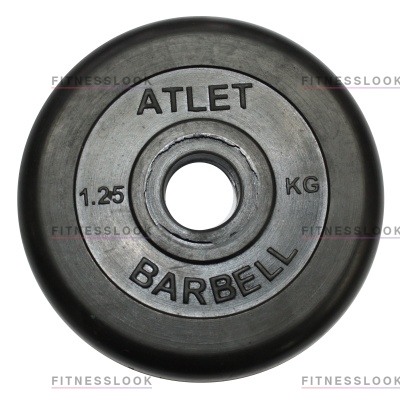 MB Barbell Atlet - 26 мм - 1.25 кг из каталога дисков (блинов) для штанг и гантелей в Уфе по цене 938 ₽