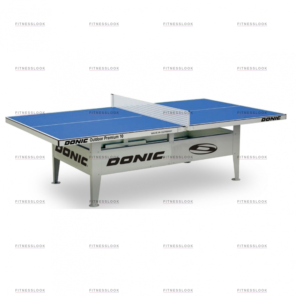 Donic Outdoor Premium 10 синий из каталога антивандальных теннисных столов в Уфе по цене 259990 ₽