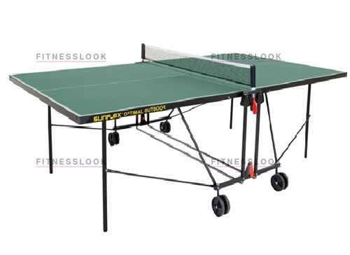 Sunflex Optimal Outdoor - зеленый из каталога теннисных столов в Уфе по цене 43950 ₽