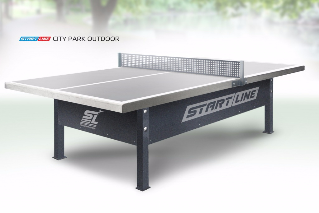 Start Line City Park Outdoor из каталога антивандальных теннисных столов в Уфе по цене 104990 ₽