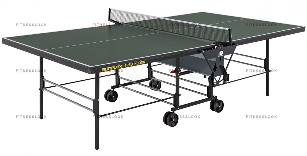 Treu Indoor - зеленый в Уфе по цене 48480 ₽ в категории теннисные столы Sunflex