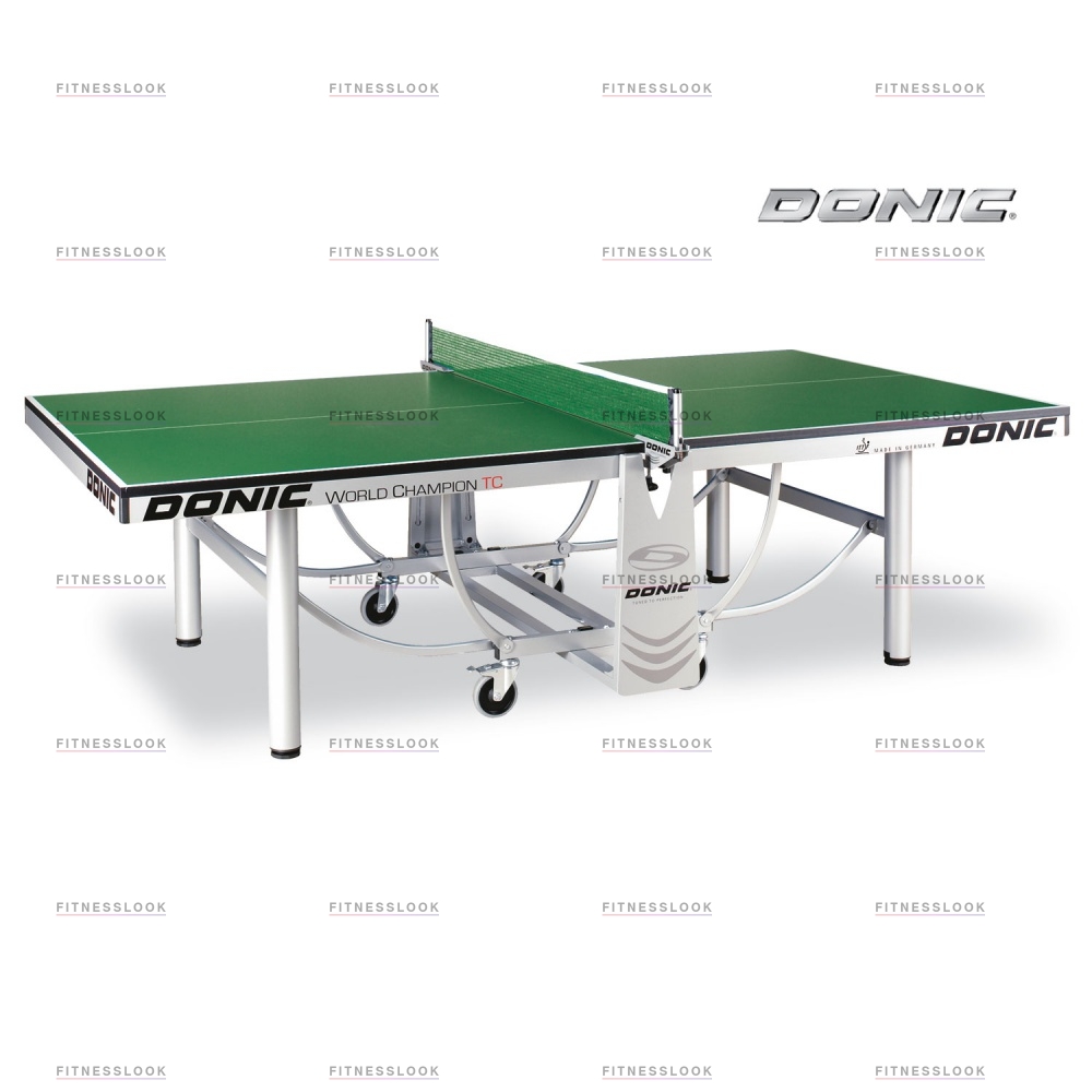 Donic World Champion TC - зеленый из каталога теннисных столов для помещений в Уфе по цене 299990 ₽