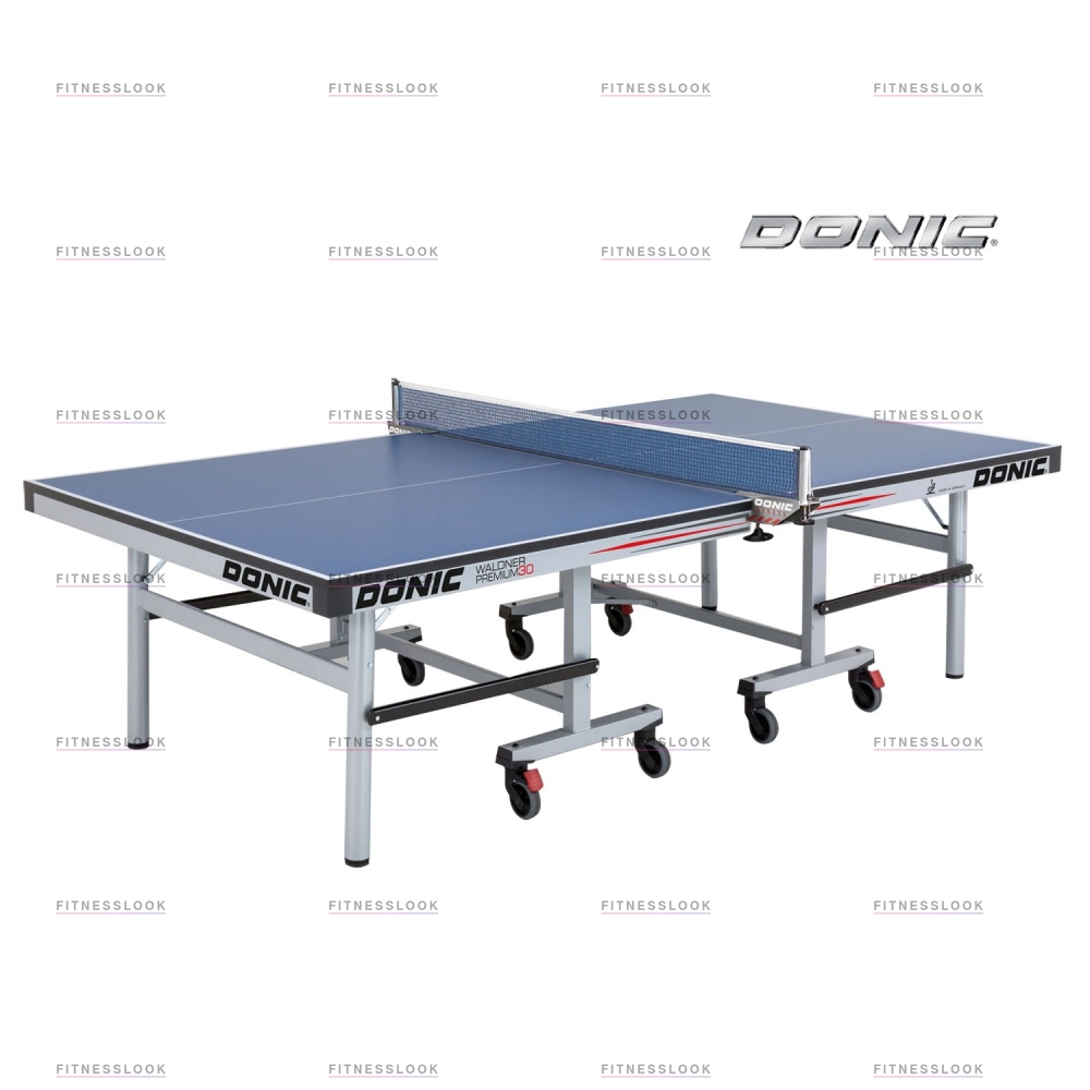Donic Waldner Premium 30 - синий из каталога теннисных столов для помещений в Уфе по цене 199990 ₽