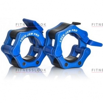 олимпийский с фиксаторами (синий) - 50 мм (пара) в Уфе по цене 3900 ₽ в категории тренажеры Lock Jaw