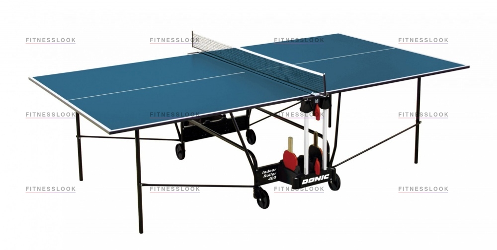 Donic Indoor Roller 400 - синий из каталога теннисных столов для помещений в Уфе по цене 65990 ₽