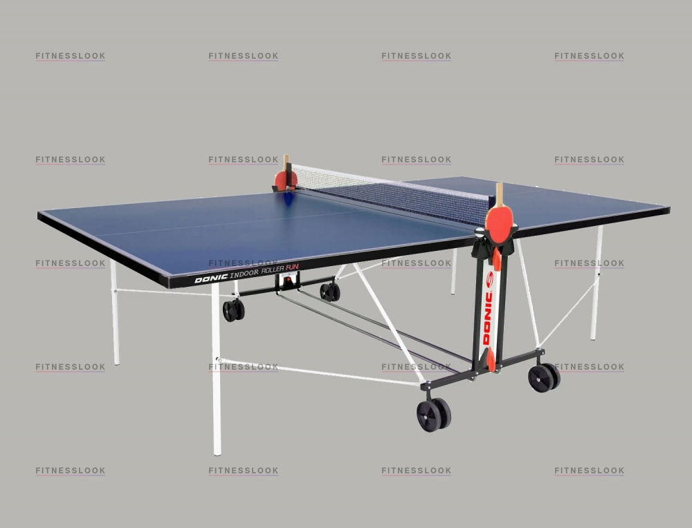 Donic Indoor Roller Fun - синий из каталога теннисных столов для помещений в Уфе по цене 59990 ₽