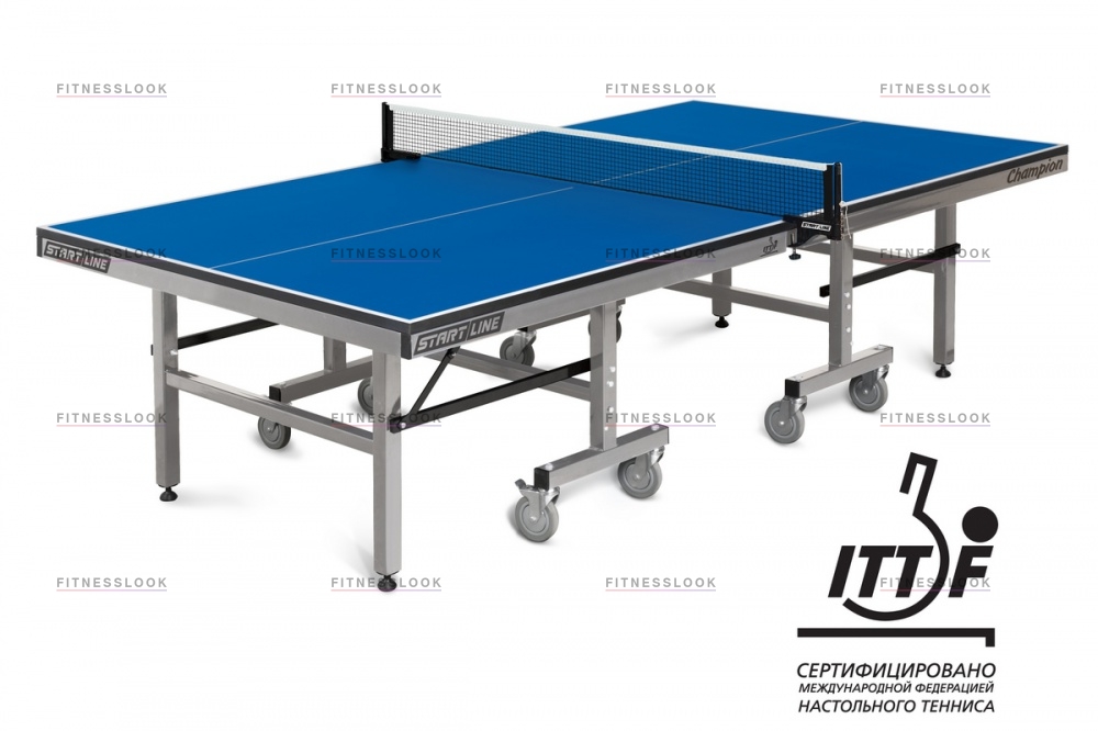 Start Line Champion Blue из каталога теннисных столов для помещений в Уфе по цене 65300 ₽