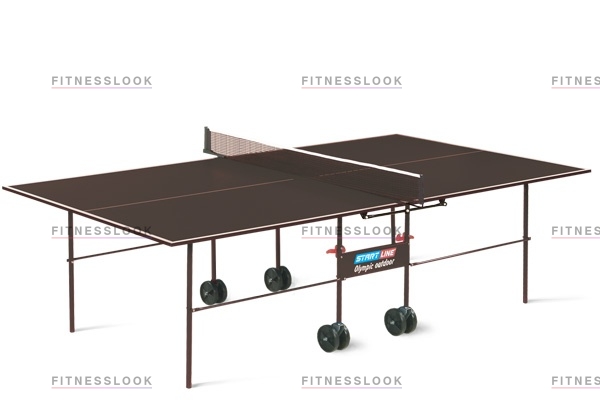 Start Line Olympic Outdoor Зеленый из каталога теннисных столов в Уфе по цене 24590 ₽