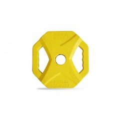 Original FitTools 1,25 кг обрезиненный FT-PUMPDISK-1,25 из каталога дисков для штанги с посадочным диаметром 30 мм.  в Уфе по цене 460 ₽