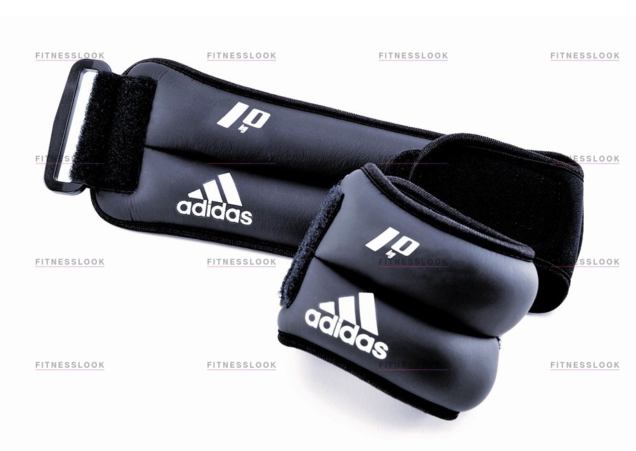 Adidas -  на запястья/лодыжки несъемные 1 кг из каталога аксессуаров для тренировок в Уфе по цене 3990 ₽