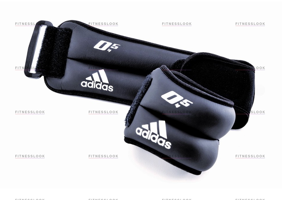 Adidas - на запястья/лодыжки несъемные 0.5 кг из каталога утяжелителей в Уфе по цене 2990 ₽