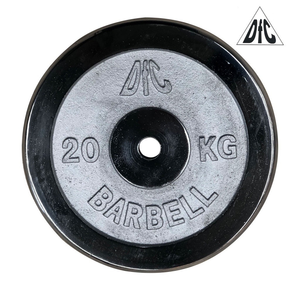 20 кг. хромированный в Уфе по цене 5690 ₽ в категории диски (блины) для штанг и гантелей DFC