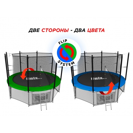 Рендер-1 для Unix line 6ft  / 183 см Classic (inside) синий/зеленый