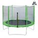 DFC Trampoline Fitness 8FT зеленый внешняя сетка диаметр, см - 244