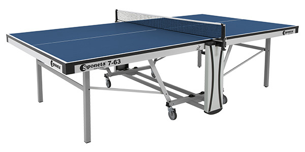 Sponeta S7-63, ITTF (синий) из каталога теннисных столов в Уфе по цене 75180 ₽