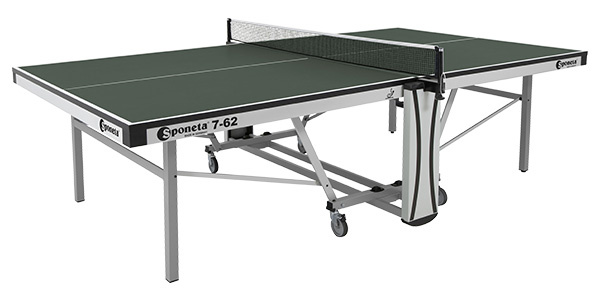 Теннисный стол для помещений Sponeta S7-62, ITTF (зеленый)