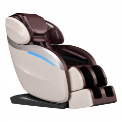 Домашнее массажное кресло Gess Futuro - коричнево-бежевое в Уфе по цене 260000 ₽