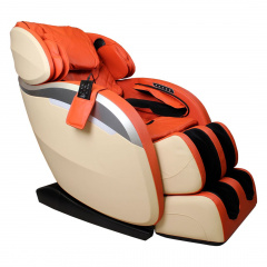 Домашнее массажное кресло Gess Futuro оранжево-бежевое в Уфе по цене 260000 ₽