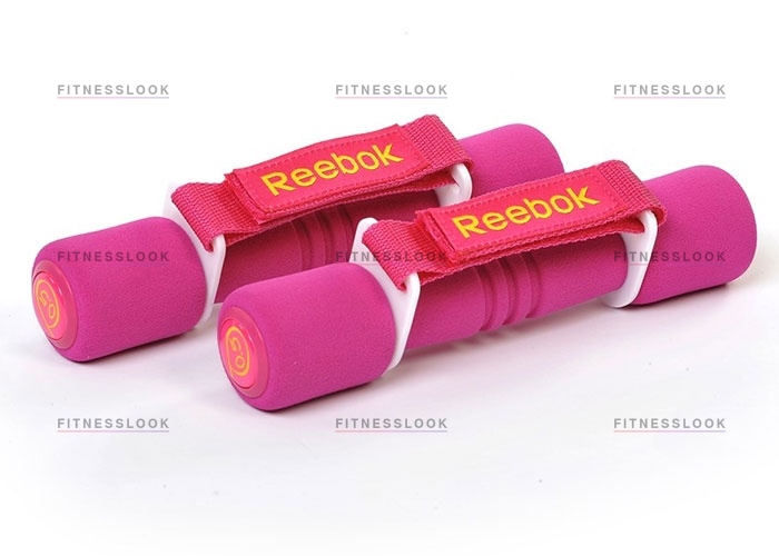Reebok неопреновые - 2x0.5 кг из каталога неопреновых  гантелей в Уфе по цене 2028 ₽