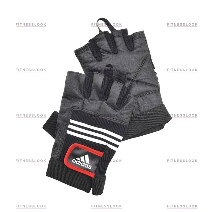 Adidas тяжелоатлетические - кожаные L/XL из каталога аксессуаров для тренировок в Уфе по цене 2090 ₽