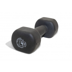 4 кг.  черный FT-NDB-4 в Уфе по цене 1530 ₽ в категории гантели Original FitTools