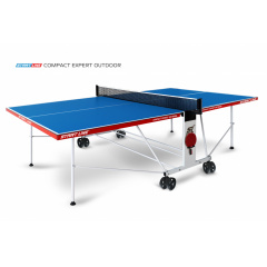 Всепогодный теннисный стол Start Line Compact EXPERT Outdoor 4 Синий в Уфе по цене 39590 ₽