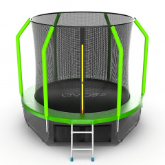 Батут с защитной сеткой Evo Jump Cosmo 8ft (Green) + Lower net. в Уфе по цене 23990 ₽