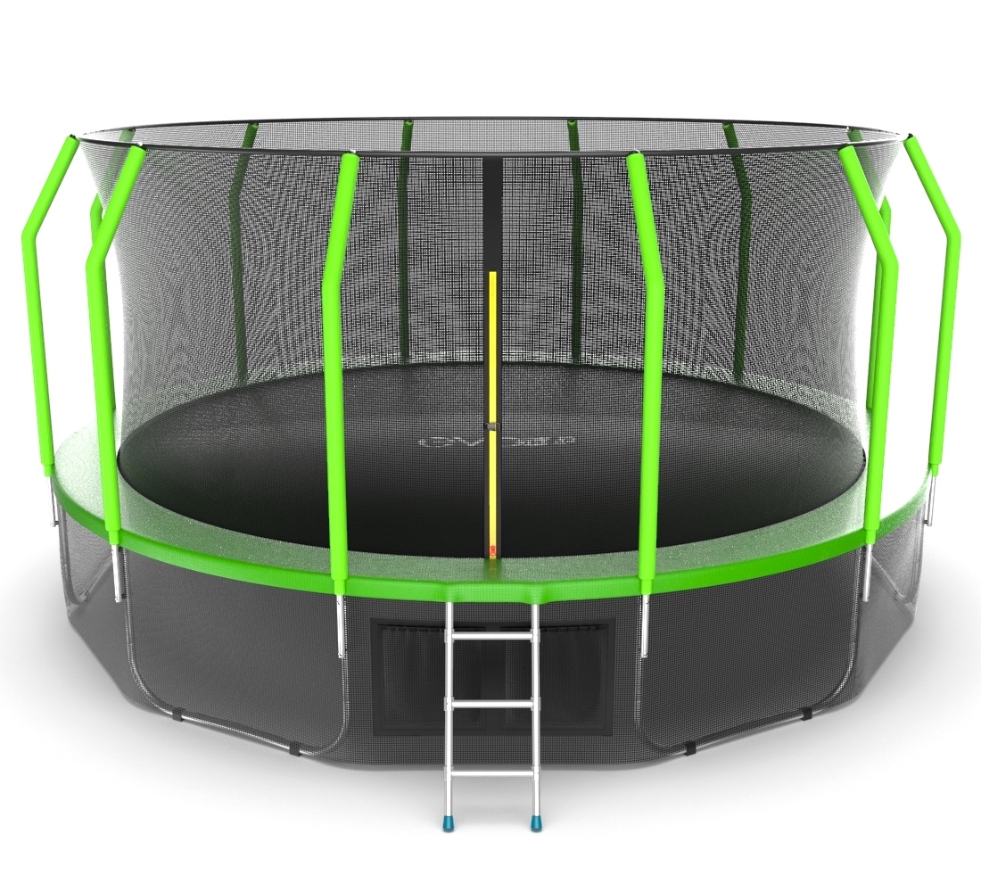Evo Jump Cosmo 16ft (Green) + Lower net из каталога батутов в Уфе по цене 71390 ₽