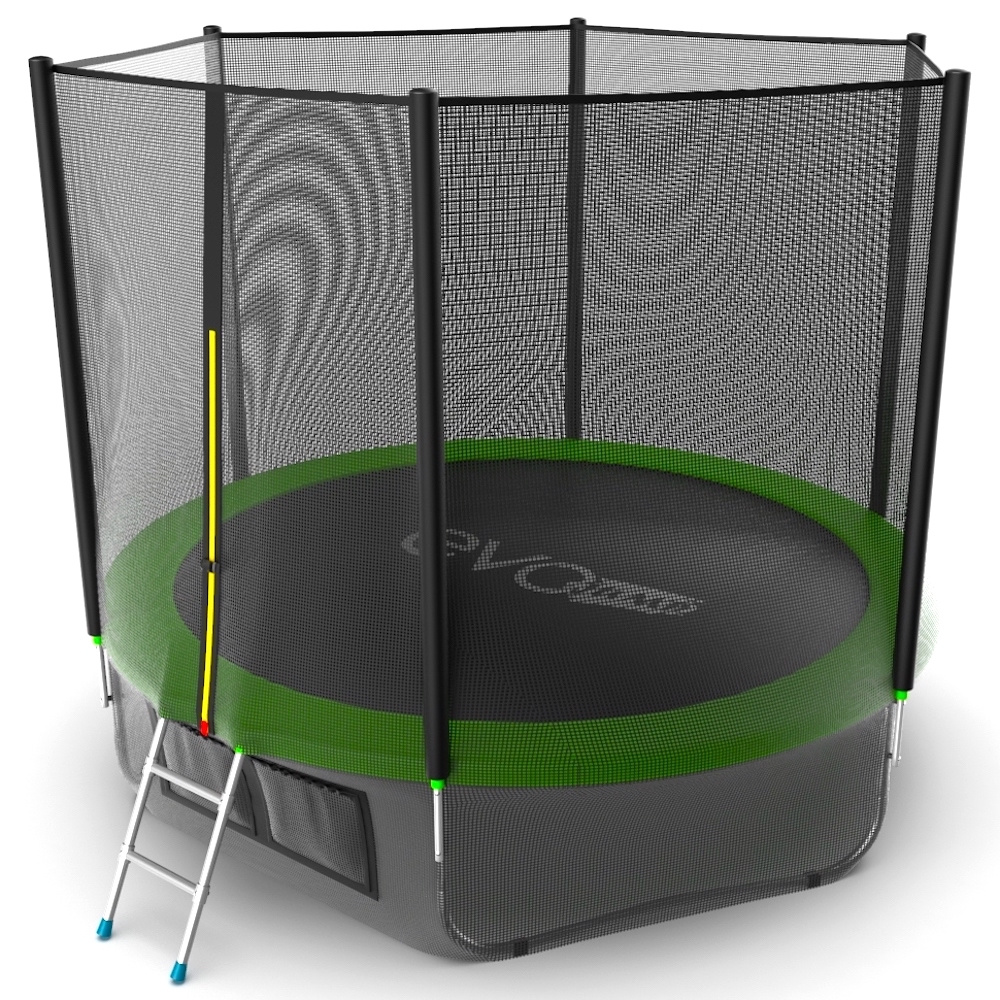 Evo Jump External 10ft (Green) + Lower net из каталога батутов в Уфе по цене 32290 ₽