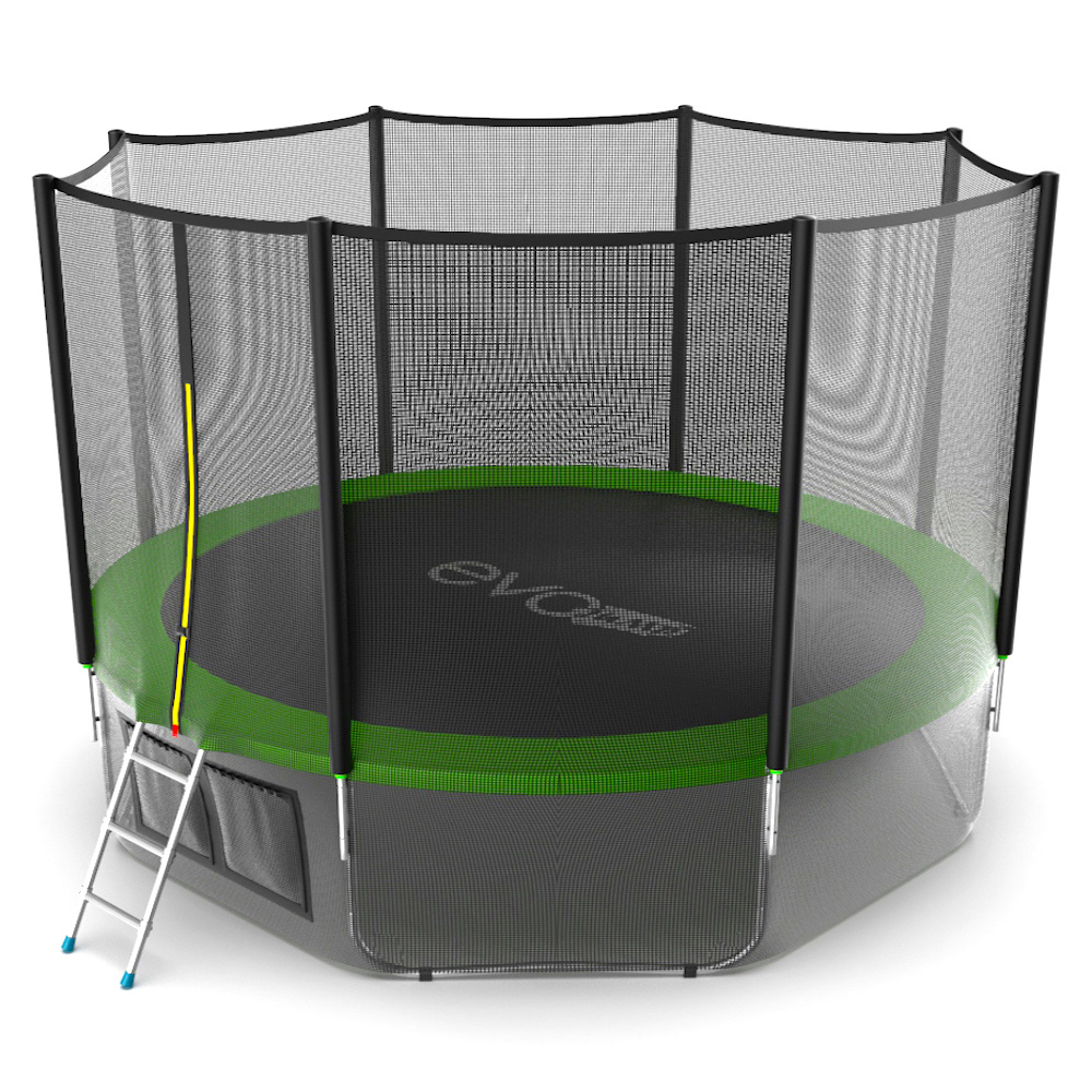 Evo Jump External 12ft (Green) + Lower net из каталога батутов в Уфе по цене 31190 ₽