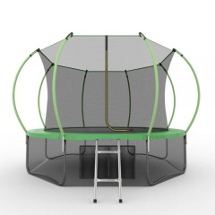 Батут с защитной сеткой Evo Jump Internal 12ft (Green) + Lower net в Уфе по цене 31190 ₽