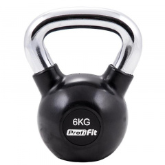 обрезиненная 6 кг. в Уфе по цене 3740 ₽ в категории гири Profi Fit