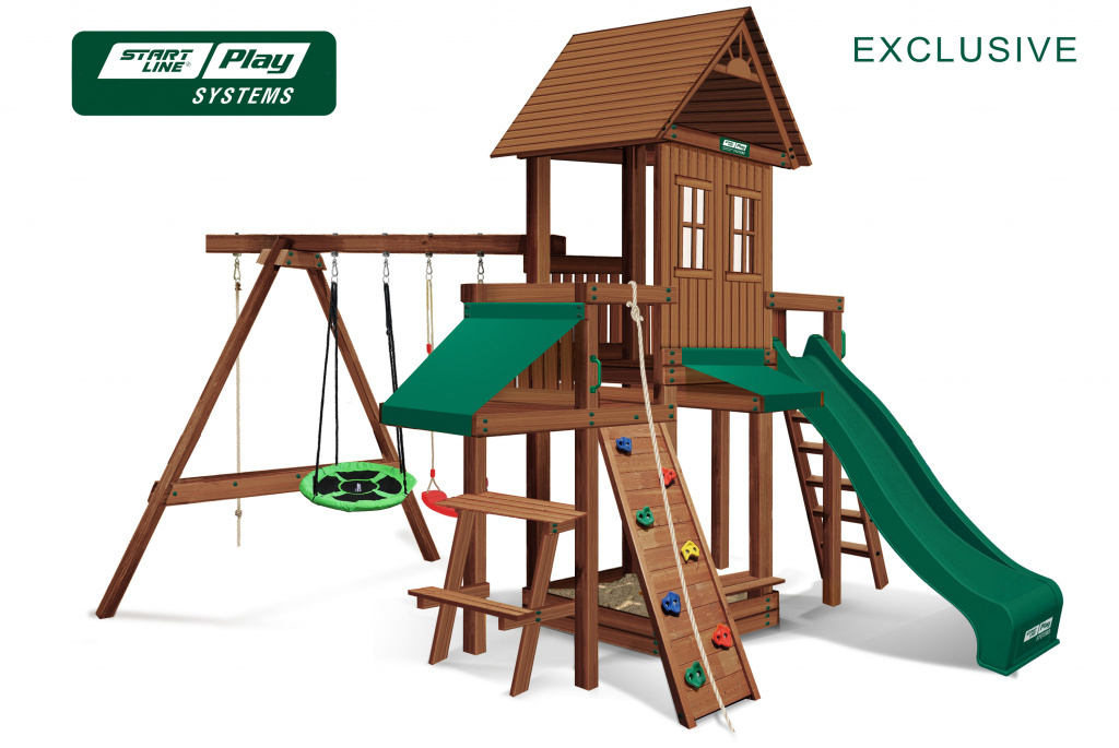 Exclusive премиум Кедр в Уфе по цене 155260 ₽ в категории детские игровые комплексы Start Line