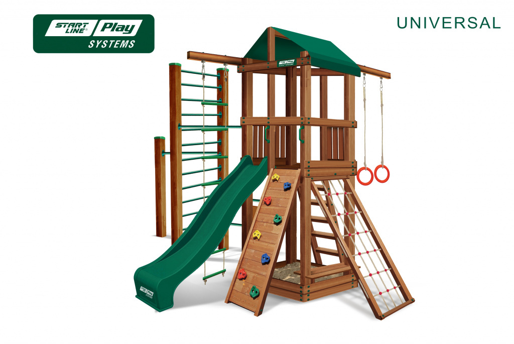 Universal премиум Кедр в Уфе по цене 129730 ₽ в категории детские городки для дачи Start Line