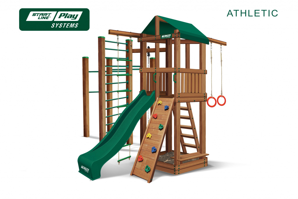 Athletic премиум Кедр в Уфе по цене 129260 ₽ в категории детские игровые комплексы Start Line