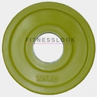 Ромашка евро-классик - 50 мм - 1.25 кг в Уфе по цене 629 ₽ в категории диски (блины) для штанг и гантелей Oxygen
