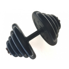 MB Barbell Atlet 40 кг. обрезиненная из каталога разборных (наборных) гантелей в Уфе по цене 12500 ₽
