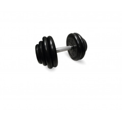 MB Barbell - 28.5 кг MB-FDBM-B28,5 из каталога обрезиненных гантелей в Уфе по цене 9860 ₽