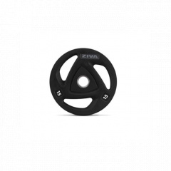 Ziva с уретановым покрытием, 1.25 кг. ZVO-DCPU1618-GY из каталога дисков для штанги с посадочным диаметром 50 мм. в Уфе по цене 430 ₽