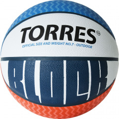 Torres BLOCK, р.7 B02077 из каталога баскетбольных мячей в Уфе по цене 1360 ₽