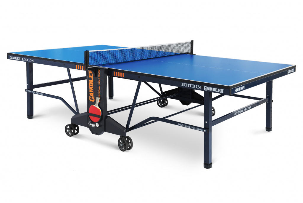 Gambler Edition blue из каталога теннисных столов для помещений в Уфе по цене 60990 ₽