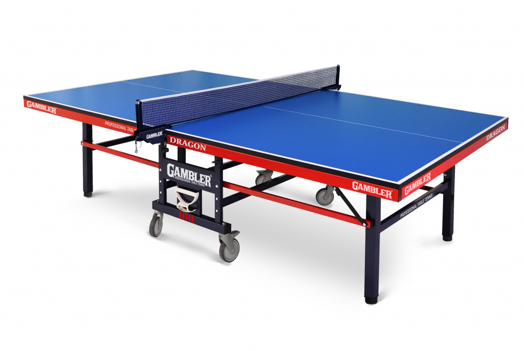 Gambler Dragon Blue из каталога теннисных столов для помещений в Уфе по цене 59990 ₽