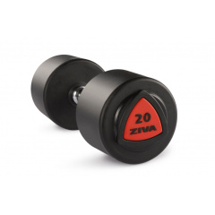 Ziva 34 кг. ZVO-DBPU-1023 из каталога обрезиненных гантелей в Уфе по цене 16150 ₽