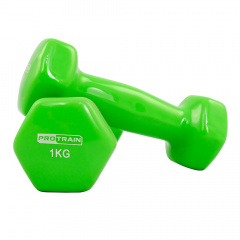 Protrain 1 кг. HC4005-1 из каталога виниловых гантелей в Уфе по цене 680 ₽